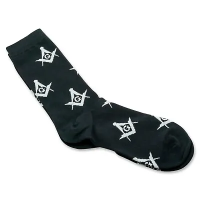 Square And Compasses Masonic Socks • $16.99