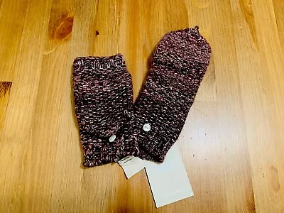 Ugg Cashmere Flip Mitten Gloves Port Heather NWT One Size • $59.99