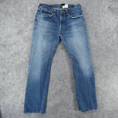 Levis Vintage Clothing LVC 501XX Big E Red Line Selvedge 1947 Repro Mens 32x31 • $128.89