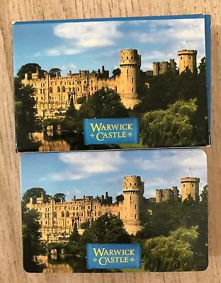 Warwick Castle Pack Of Souvenir Playing Cards 2011 - No Jokers • $7.58