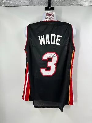 Dwayne Wade Miami Heat Signed Autograph Jersey JSA Certified • $105.50