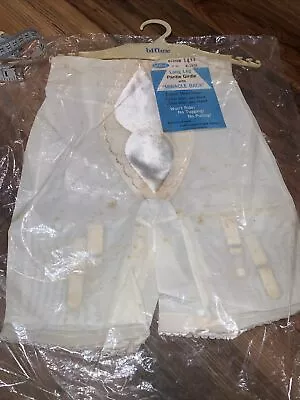 1950s Med 27-28 BIFLEX Long Leg Panty Girdle Miracle Back USA Made W/Garters • $65