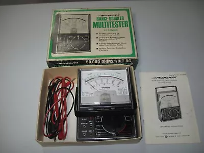 Vintage Micronta Range Doubler Multitester #22-204A • $15.99