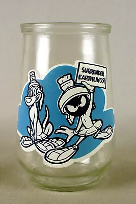 1 Welch's Jelly Jar Glass Looney Tunes 6 Marvin Martian Special Edition #6 1995 • $7