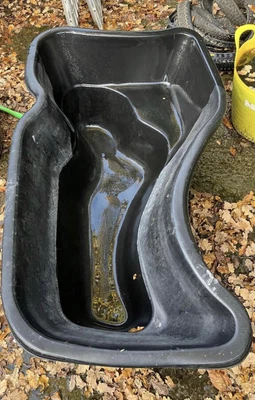 £80 • Buy Preformed Plastic Fish Pond And Fountain/ Waterfall Lotus Toughline