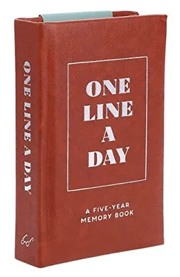 £13.27 • Buy Luxe One Line A Day: A Five-Year Memory Book By , NEW Book, FREE & FAST Delivery
