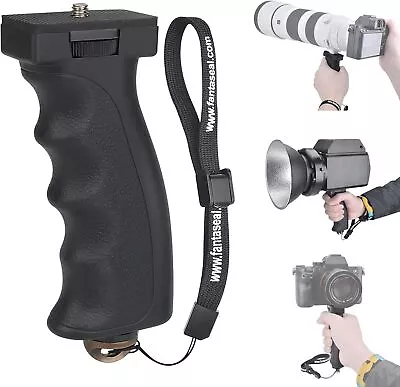 Camera Stabilizer Ergonomic Grip - For DSLR Mirrorless Vlogging • £14.95