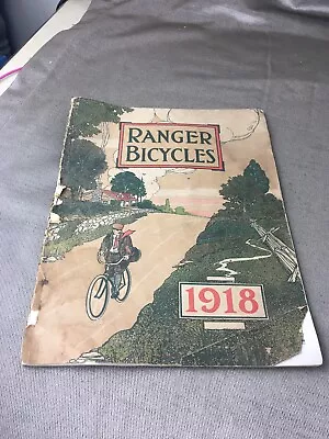 Rare 1918 Mead Cycle Co Ranger Bicycle Catalog • $89