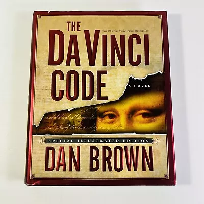 The Da Vinci Code: Special Illustrated Edition By Dan Brown (2004 Hardcover) • $7.20