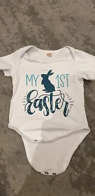 £2.99 • Buy My First Easter Vest Age 9-12 Months