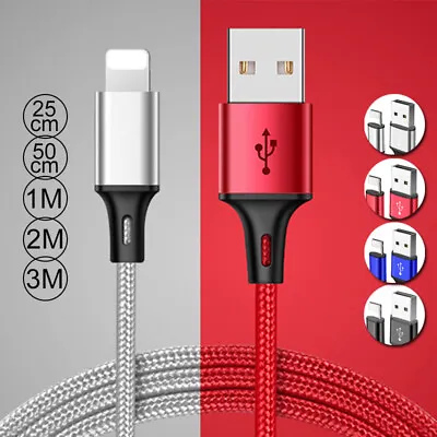 $7.96 • Buy 3ft 6ft 10ft Long Fast Charging Charger Cable USB For IPhone 14 13 12 11 X Cord