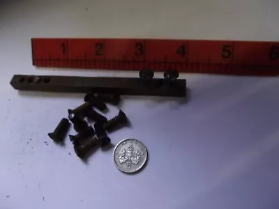 £10.99 • Buy 12 Screws For Bakelite Door Knobs/handles -  Art Deco Period Correct Grub Screws