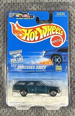 Hot Wheels Mercedes 300TD 1997 Collector #606 Green W/5SP Wheels Very Rare • $16.86
