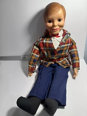 WILLIE TALK 24  Ventriloquist Dummy 1973 Horsman Doll - MOUTH DOESN'T WORK • $59.99