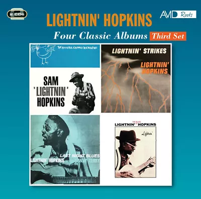 Lightnin' Hopkins : Four Classic Albums: Third Set CD 2 Discs (2020) ***NEW*** • £6.49