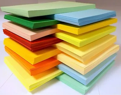 SRA3 A3 Large Sheets Of Card 160gsm Smooth Vibrant Colours Choose Your Colour • £6.79