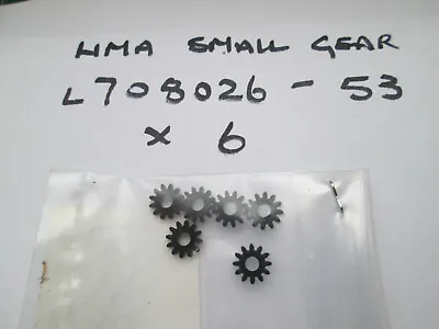 Lima Small Gear L708026-53 X 6 Oo Gauge • £4.99