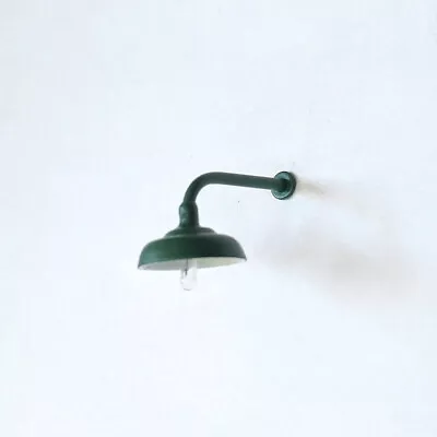 O-Scale Model Train Building/Depot/Station L-Shaped Lamp/Light Green NEW • $9