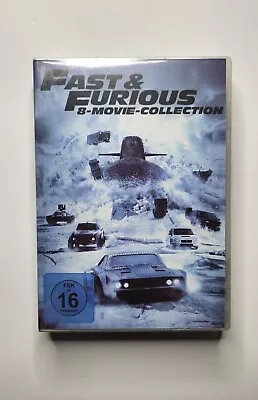 Fast & Furious 8-Movie Collection Brand New DVD PAL English Menus And Language • $16.99