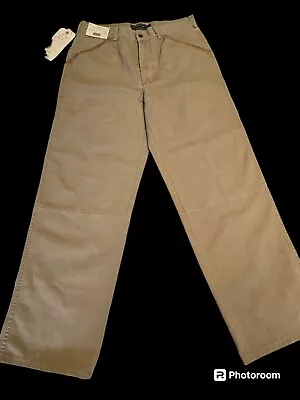 Vintage CC Filson Khaki Utility Work Hunting Pants Bark 260 34X36 NEW NWT • $174.99