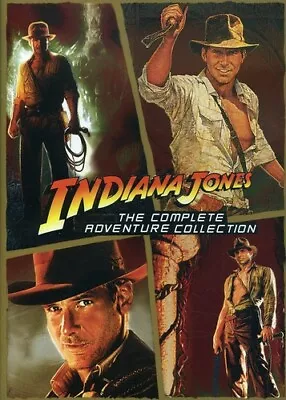 Indiana Jones: The Complete Adventure Collection DVD 4 Disc Set Special Edition • $15.79