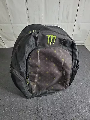 Monster Energy Drink Promo Laptop Bag Backpack Bookbag BlackGreen  • $26.99