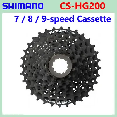 Shimano Cassette 7/8/9 Speed CS-HG200 12-28T 12-32T 11-32T 11-34T 36T Freewheel • $21.64