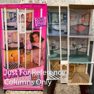 Vintage Barbie 1987 Townhouse Dream Home Elevator & Replacement Columns Only • $17.99