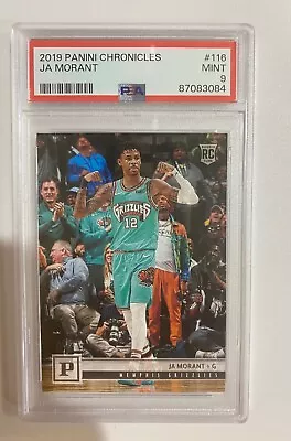 PSA 9 Ja Morant 2019-20 Panini Chronicles Rookie 116 RC Tuohy Family Young Dolph • $99.99