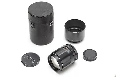 Asahi Pentax Super-Takumar 135mm F/2.5 For M42 Screw Mount - W/Case Hood & Caps • £139.99