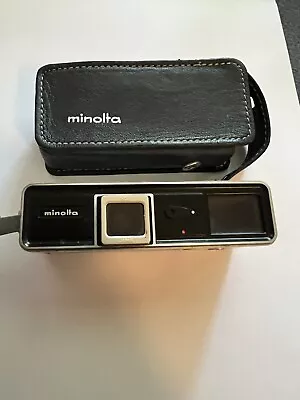 SPY CAMERA Minolta 16 Model P Miniature Rokkor 35/25 Lens With Original Case • $20