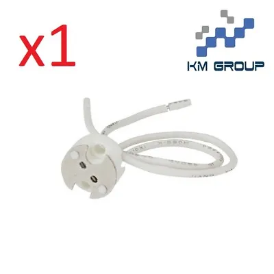 GU5.3 MR16 Halogen Lamp LED Bulbs Lamp Holder Base Socket With Wire Connector • £3.49