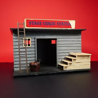 Timpo Toys Stage Coach Diorama - Britains Timpo Era American Civil War • £14