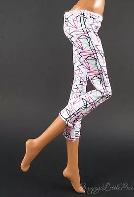 Monster High Doll Abbey Bominable Picture Day Geometric Triangle Leggings Pants • $5.24