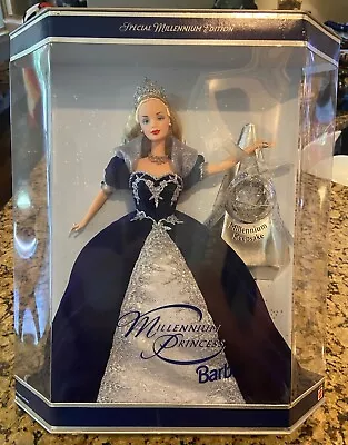 NEW NIB 2000 Y2K Rare Millenium Princess BARBIE With Keepsake Ornament #24154 • $19.95