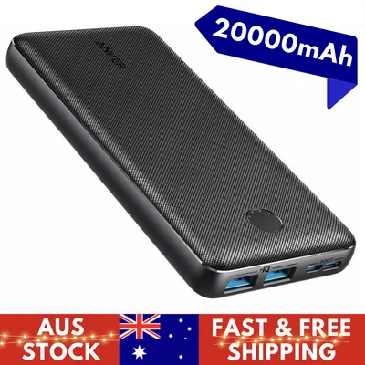 $101.95 • Buy Anker PowerCore Essential 20000 Power Bank Portable Charger With PowerIQ 2xUSB