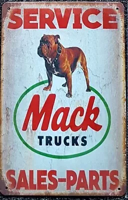 Add Rustic Charm To Your Space With Mack Truck Parts Metal Sign AU Seller • $12.99
