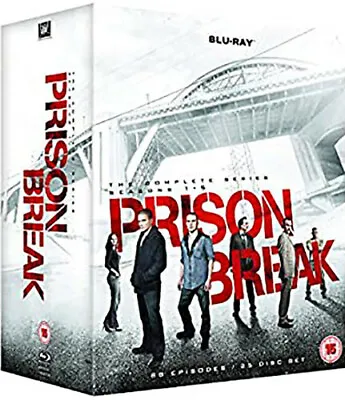 Prison Break: The Complete Series: Seasons 1-5 [New Blu-ray] UK - Import • $53.87