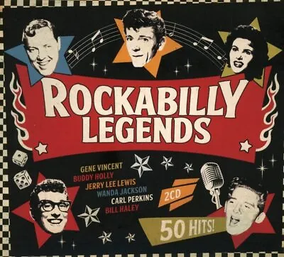£5.99 • Buy Rockabilly Legends ~ 50 Hits NEW SEALED 2xCD Great Price Gift Idea