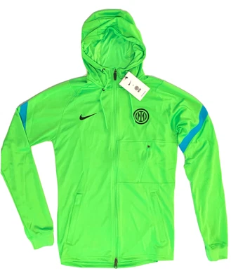 $94.99 • Buy NEW Nike Menx XS Green Inter Milan Soccer Full Zip Hooded Jacket NWT $150