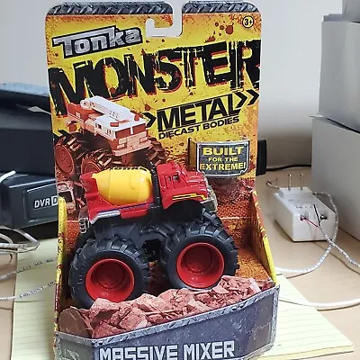 Tonka Monster Trunk 2013 Hasbro Cements Mixer Truck #06449     NEW • $15