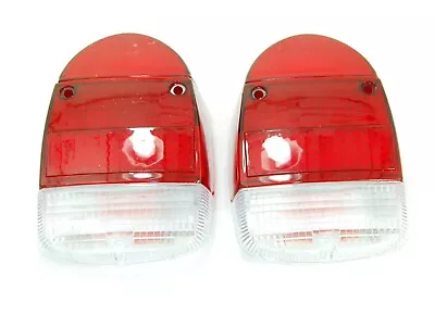 Tail Light Lens Red Left & Right Side Fits Volkswagen Type1 Bug 1968-1970 • $39.99