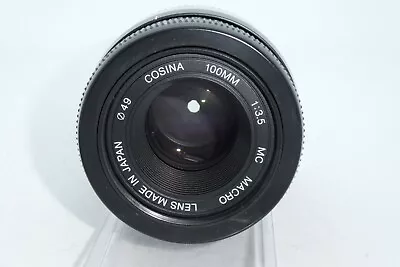 Cosina 100mm F/3.5 Macro AF Lens - Sony A Mount • £49.99
