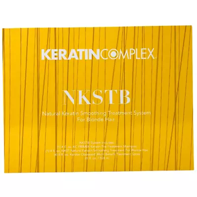 Keratin Complex NKSTB Natural Keratin Smoothing Treatment System For Blonde Hair • $119.95