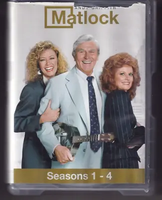 Matlock Seasons 1-4 (dvd 24 Disc Set){x) • $25
