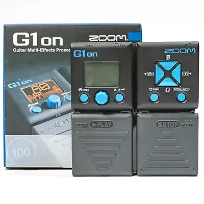 $72 • Buy Zoom G1on - Multi-Effect Guitar Pedal With Box