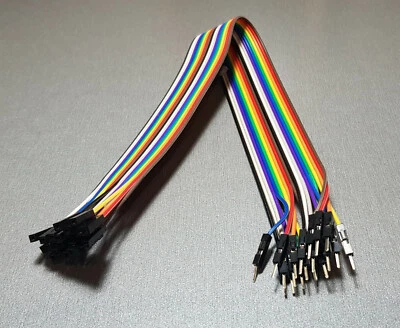 $7.95 • Buy 5/10/20 Pins 300MM Male To Female Double Ended Cable Dupont Connectors 