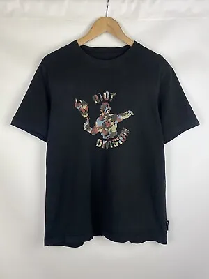 Riot Division Molotov Camo Logo Limited Edition T Shirt Size L • $55.50