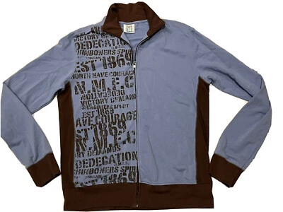$35 • Buy Rare 3XL North Melbourne Kangaroos AFL Zip Jacket Retro Spell Out Print