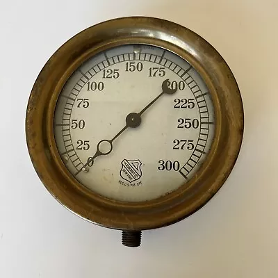 Vintage Steam Gauge - The Ashcroft MFG Co. New York - 62954 • $51